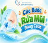Các bước rửa mũi đúng cách